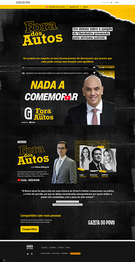 Fora dos Autos